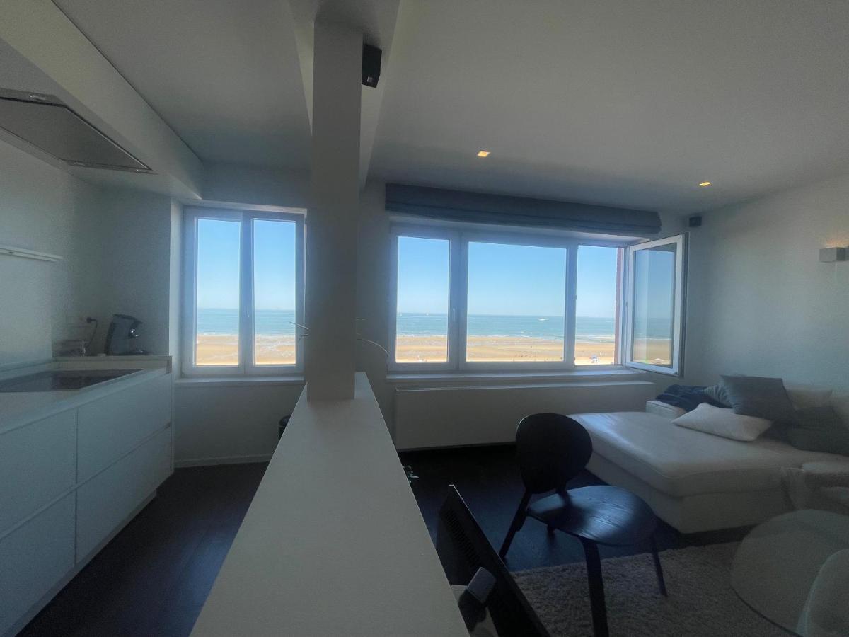 Ferienwohnung Luxe App - Zeedijk Mariakerke - Prachtig Zeezicht Ostende Exterior foto
